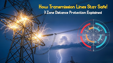 How the transmission lines are protected? | 3 Zone Protection | Electrology