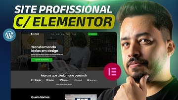 COMO CRIAR UM SITE INSTITUCIONAL COM WORDPRESS E ELEMENTOR – AULÃO COMPLETO