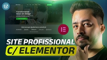 COMO CRIAR UM SITE INSTITUCIONAL COM WORDPRESS E ELEMENTOR – AULÃO COMPLETO