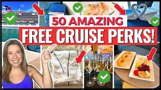 50 FREE Things You Can Get on a Cruise Just by Asking! *Food, Drinks, Cabin Perks & More!*