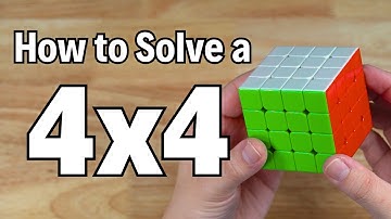 Hoe los je een 4x4 Rubik