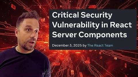 URGENT: Fix This React Exploit Immediately
