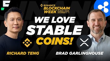 Binance and Ripple CEO on why Stablecoins are HERE TO STAY! | Richard Teng and Brad Garlinghouse