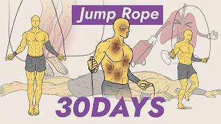 I jumped rope every day for 30 days (total beginner) here's what happened