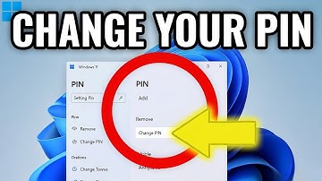 How to Change Pin in Windows 11 Fast