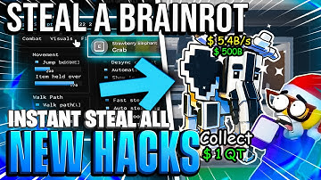 [NO KEY] STEAL A BRAINROT Hack Script GUI - FAST STEAL, Desync, Anti Hit, Dupe, Brainrot Spawner!