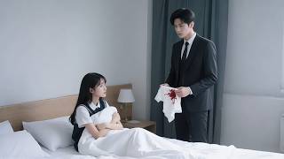 CEO can't help eating her,see blood on white cloth,shock she's virgin,love deeply