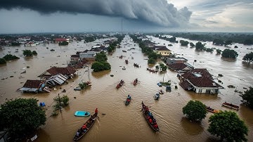 🌊 CHAOS in Indonesia: Record Floods SMASH Padang — Homes Swept Away, Thousands Flee!