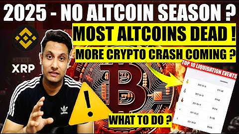 2025 - Altcoins are setting new lows! Will the altcoin season and crypto bull run not come? Bitco...