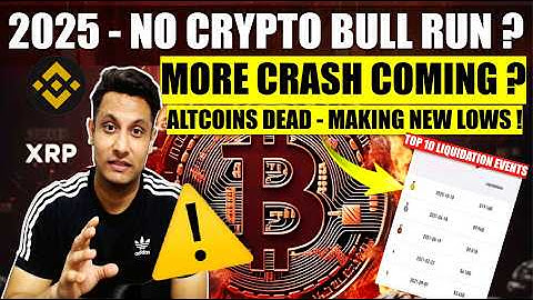 2025 - Altcoins are setting new lows! Will the altcoin season and crypto bull run not come? Bitco...