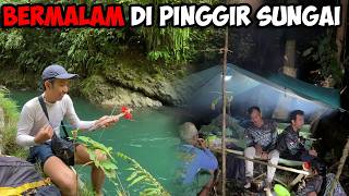 Menjelajah Hutan Sungai di Malam Hari — Mancing & Bermalam di Alam Liar