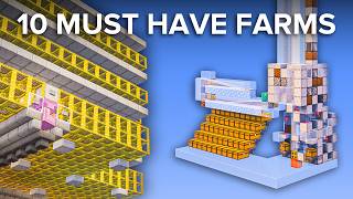 10 MUST HAVE Farms For Every Minecraft World