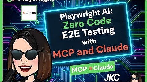 Playwright AI: Zero-Code E2E Testing with Claude MCP | The Future of QA Automation | JKC Tutorials