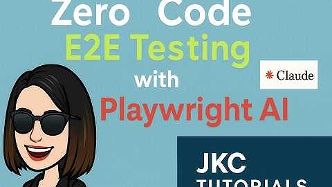 Playwright AI: Zero-Code E2E Testing with Claude MCP | The Future of QA Automation | JKC Tutorials