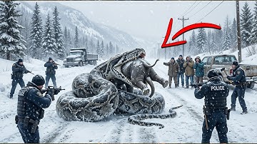Courageous Rescue Team Fights Giant Python to Save Innocent Elephant!