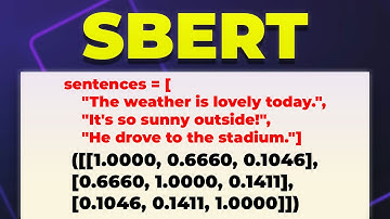 Getting Started with SBERT: A Beginner’s Guide to Sentence Transformers