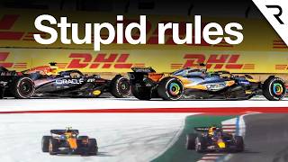 How stupid F1 rules ruined brilliant Verstappen Norris battle