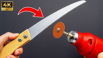 Easy Way To Sharpen A Hand Saw To Razor Sharpness For Beginners In 2 Minutes