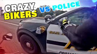 BIKERS VS COPS | POLICE CHASE MOTORCYCLES 2025