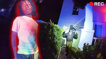 14-Year-Old Has Helicopters, K-9s, and 10 Officers Looking for Him After a High Speed Chase!