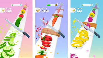 Slicing with Precision 🔪👌 - Perfect Slices Gameplay | Satisfying ASMR