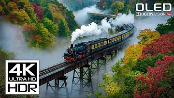 4K HDR 60FPS - UNBELIEVABLE Dolby Vision 4K Video with Relaxing Study Music