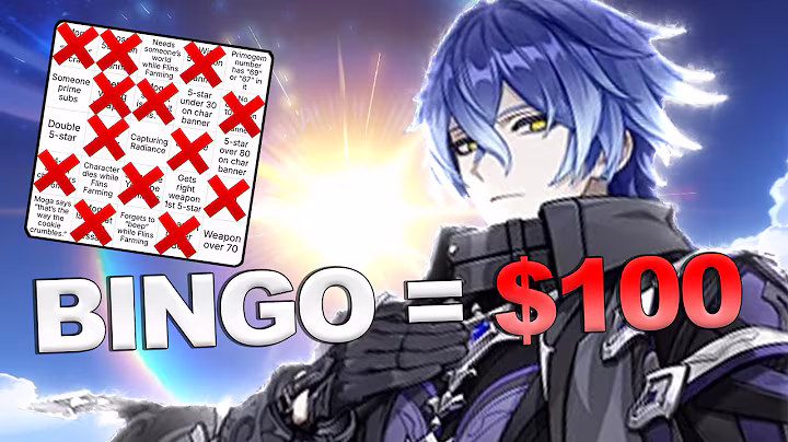 Flins Summons With a Bingo Board Was A Mistake... (Genshin Impact)