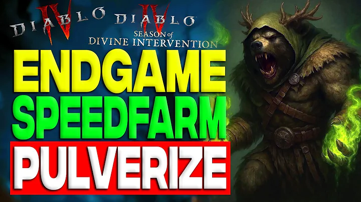 The ULTIMATE Speedfarming Build! (S+ Tier) | Diablo 4 S11