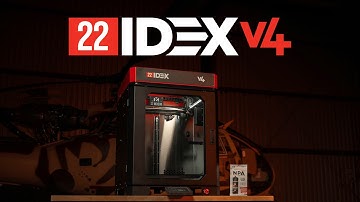 22 IDEX v4: The High-Temp Industrial 3D Printer Built for Real Work