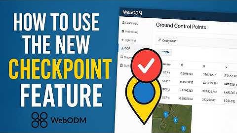 WebODM Just Got Smarter: New Checkpoint System and GCP Upgrades End to End!