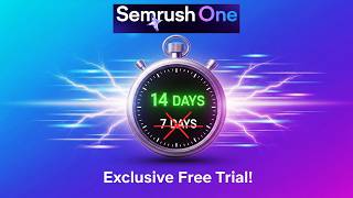 Exclusive Semrush ONE 14-Day Free Trial – Unlock AI Toolkit   Full SEO Tools