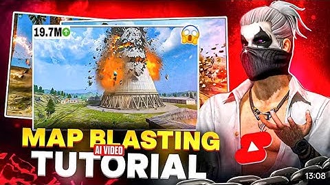 Free Fire Vira Map Blast Edit Tutorial 🔥 Ultra Smooth AI Short Editing | FF Viral Reels Editing 2025