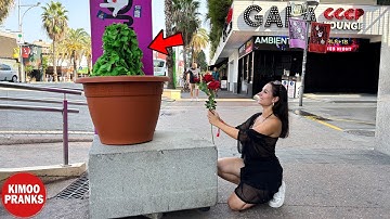 Bushman Prank: She Gave Me Flowers