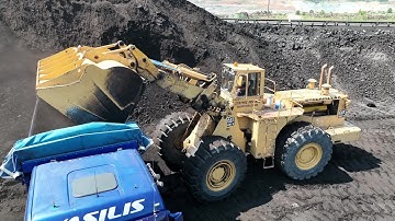 One Of The Strongest Wheel Loader Ever Built With Excellent Operator - Cat 992B - S.G.M Melidis