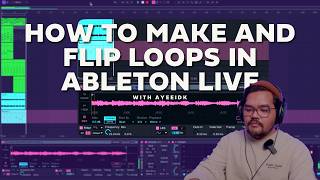 Creating a Sample Loop and Making a Beat with it in Ableton Live: Cool Sample Technique Idea!