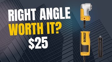 Dewalt haakse boorkop - De moeite waard of geldverspilling?