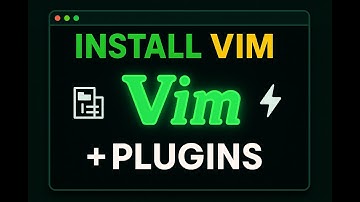 Install VIM on Linux + How to Install Plugins (Vim-sensible, NERDTREE, Emmet)