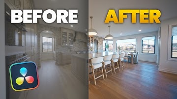 How to Colour Grade Real Estate Videos in DaVinci Resolve (Tutorial)