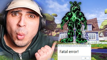 FLYING FREDBEAR BROKE THE GAME..