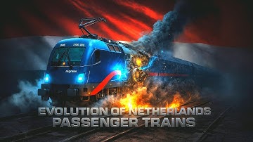 Evolution Of Netherlands Passenger Trains | Incredible AI Transformations!