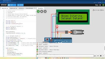 Sistem Password Login dan Keamanan Pintu dengan Serial Monitor #wokwi #arduino #project #serial #diy