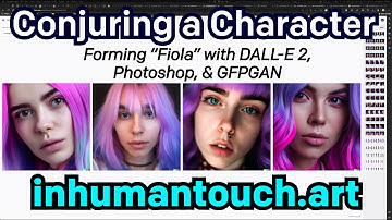 DALL-E Days: Creating Fiola ("Speed Painting" with Photoshop + Generative AI)