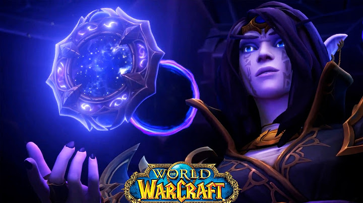 Dimensius Defeat Cinematic: K'aresh Rebirth Ending - Alleria's Final Words [WoW War Within Ending]
