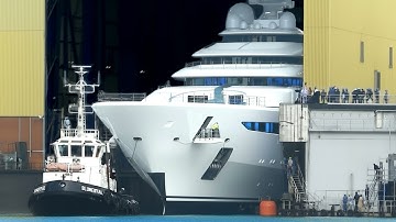 Superyacht Production inside Mega Factories – Billionaires’ yacht Manufacturing Process: Documentary