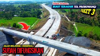 Update Terbaru _ TOL PROBOWANGI MEMBELAH GUNUNG KALISARI, TAMPORA & BUKIT BOTAK || Sudah 80% Selesai