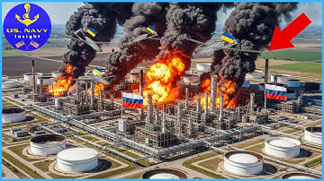 347 Ukrainian Drones Hit Russia’s Kirishi Refinery — Then THIS Happened…!   #ukraine