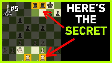 How Strong Players Think In Rook Endgames