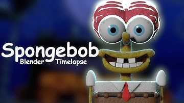 SpongeBob..? | Blender Timelapse