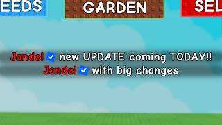 Jandel RELEASED a NEW Secret Update... in Grow a Garden!