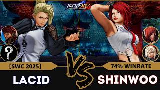 KOF XV⭐LACID (Mature/Vice/Random) vs SHINWOO (Iori/Vanessa/Ash)⭐Ranked Match - 01/25